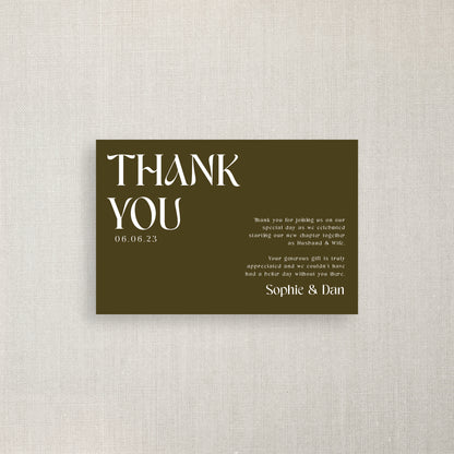 Sophie - Thank You Card