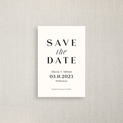 The Classic - Save The Date